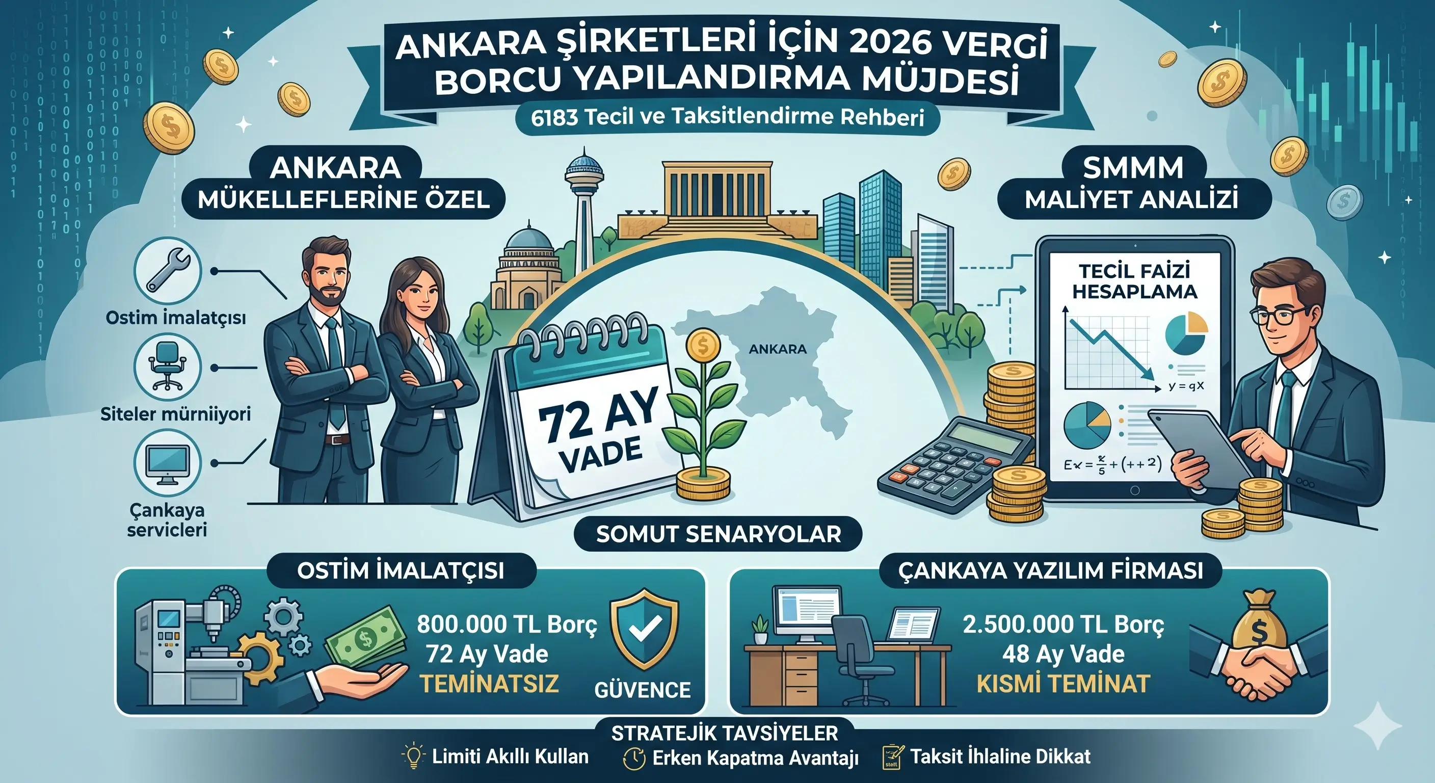Vergi Borcu Yapılandırma 2026 Müjdesi: 6183 Tecil ve Taksitlendirme Süresi 72 Aya Çıktı!